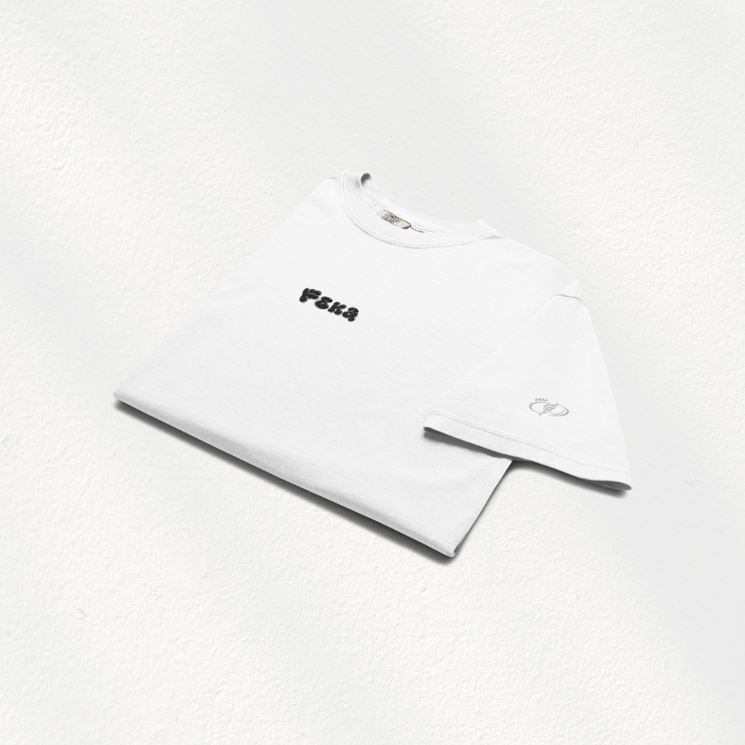 FEKA(GENESIS)  t-shirt, WHITE EDITION,